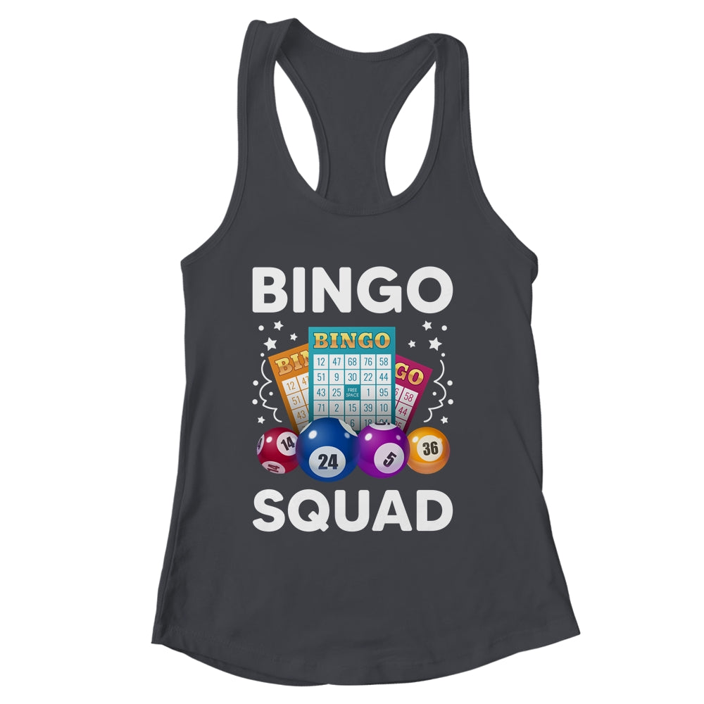 Bingo Squad Funny Bingo Balls Player Game Team Matching Shirt & Tank Top | siriusteestore