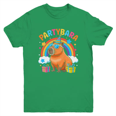 Birthday Capybara Kids Boy Girl Fun Partybara Capybara Party Youth Shirt | siriusteestore