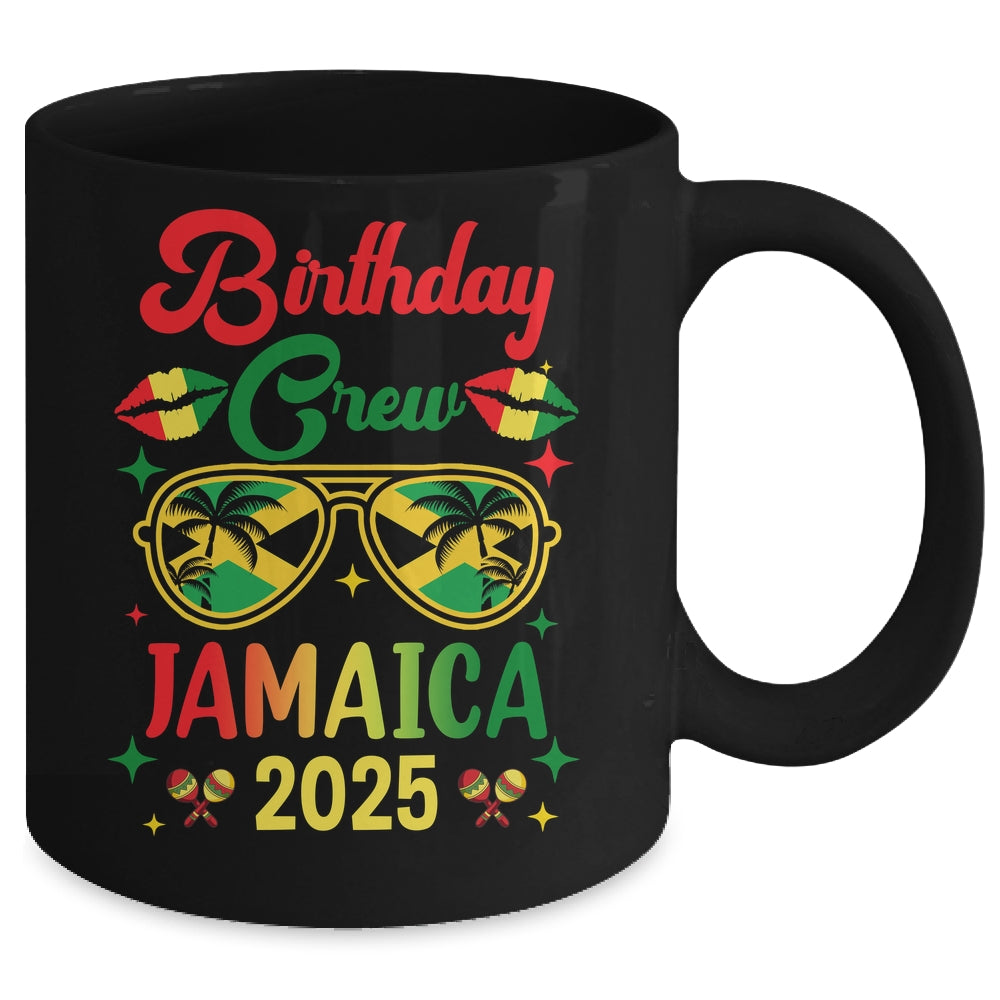Birthday Crew 30th 20th Jamaica Vacation Party 2025 Mug | siriusteestore