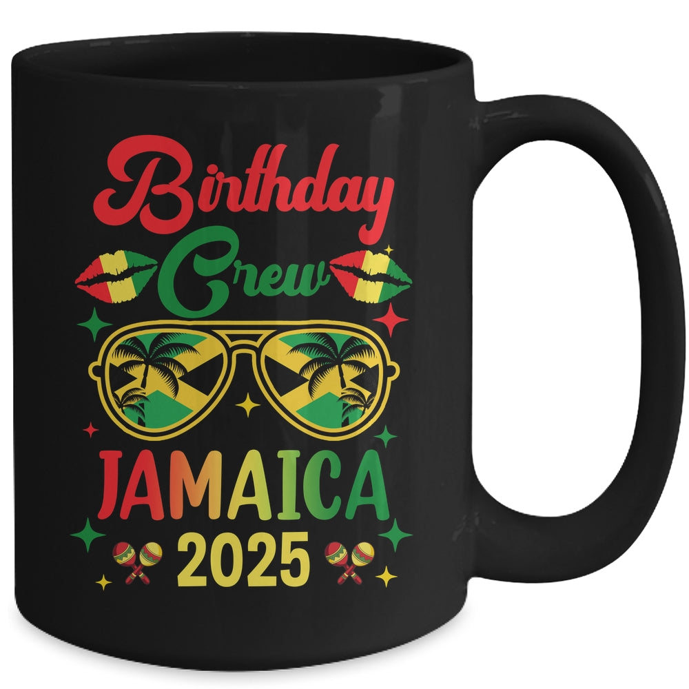 Birthday Crew 30th 20th Jamaica Vacation Party 2025 Mug | siriusteestore