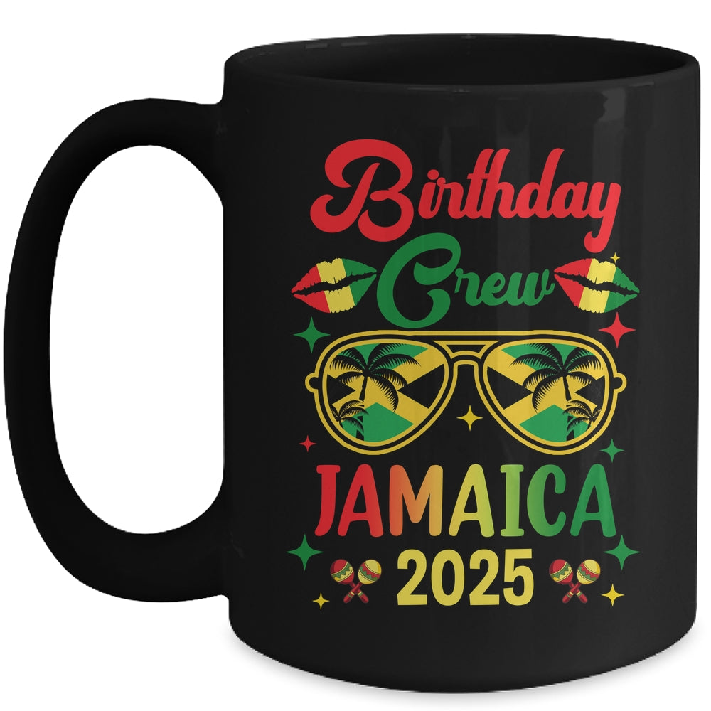 Birthday Crew 30th 20th Jamaica Vacation Party 2025 Mug | siriusteestore