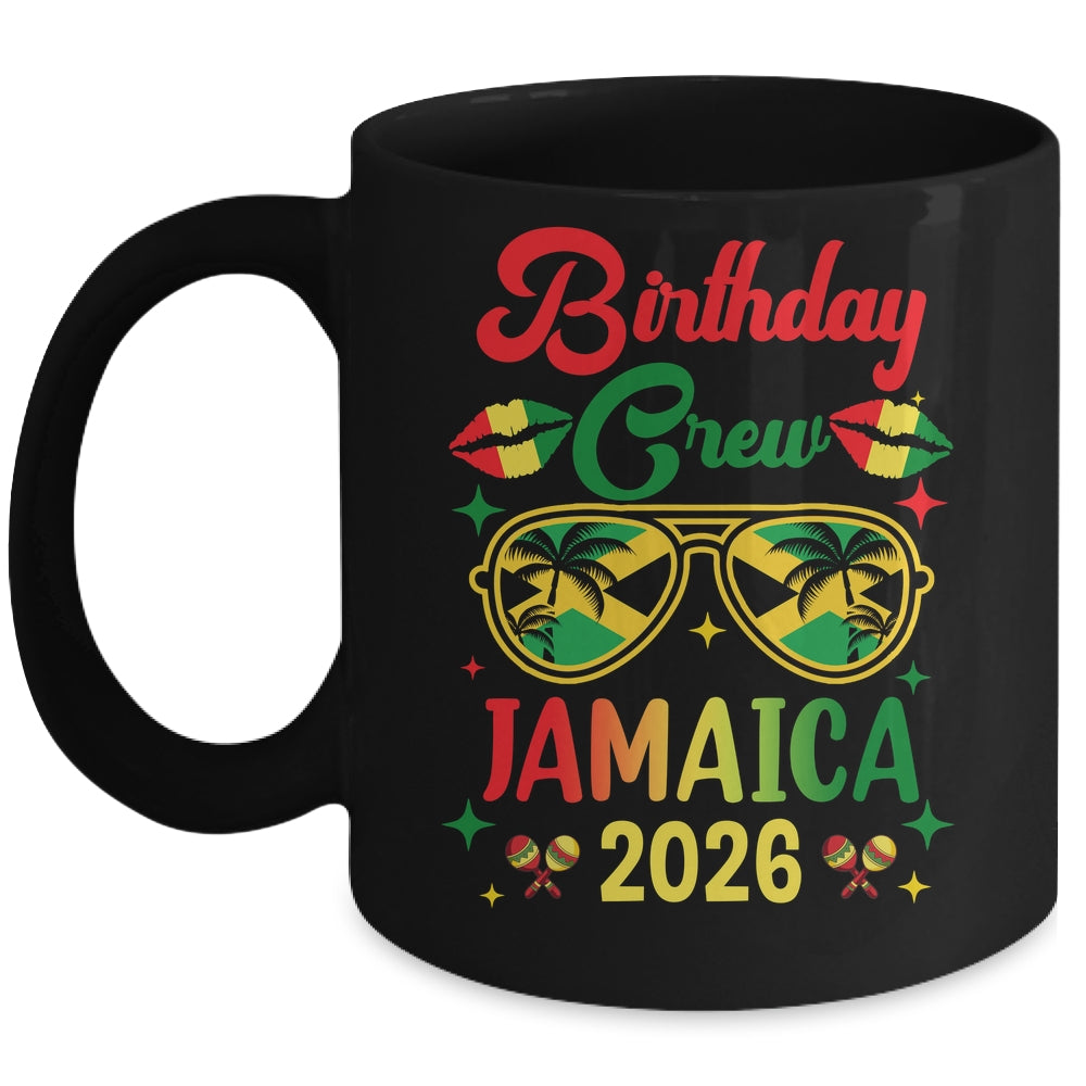 Birthday Crew 30th 20th Jamaica Vacation Party 2026 Mug | siriusteestore