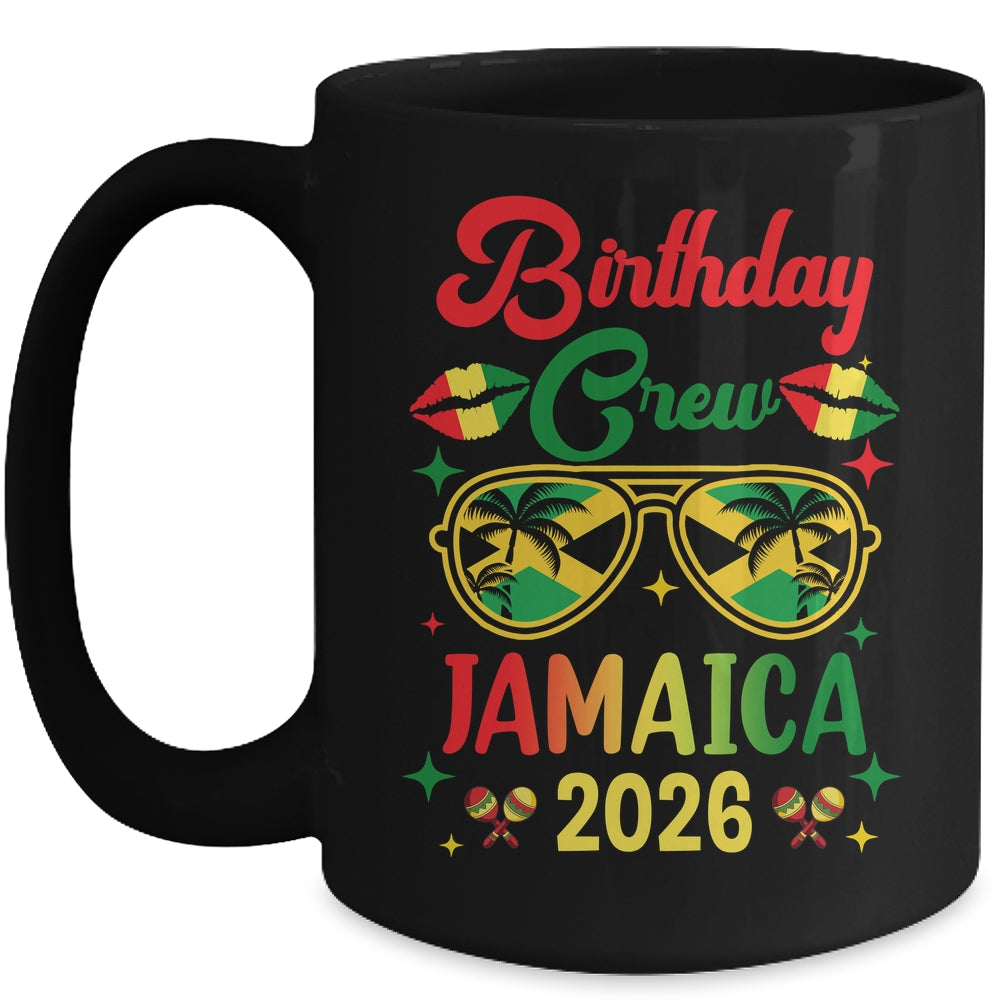 Birthday Crew 30th 20th Jamaica Vacation Party 2026 Mug | siriusteestore