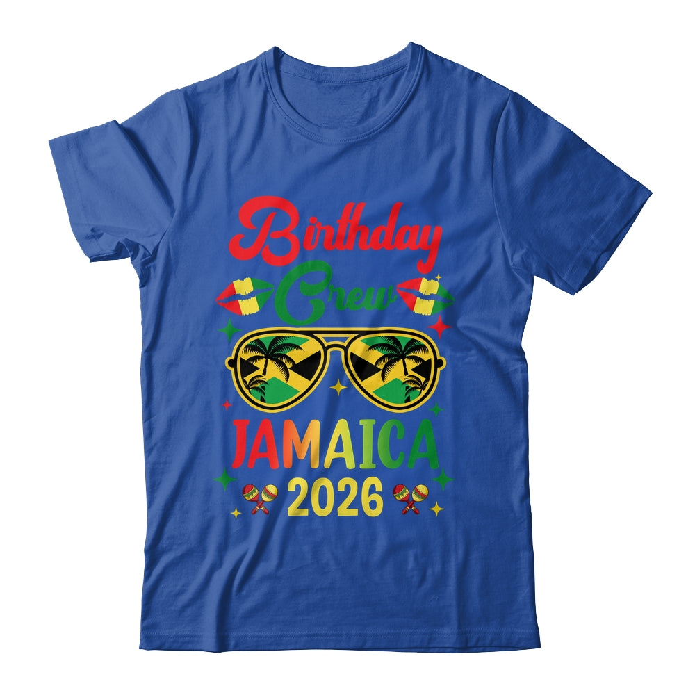 Birthday Crew 30th 20th Jamaica Vacation Party 2026 Shirt & Tank Top | siriusteestore