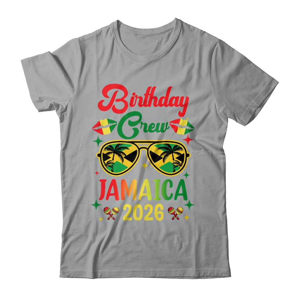 Birthday Crew 30th 20th Jamaica Vacation Party 2026 Shirt & Tank Top | siriusteestore