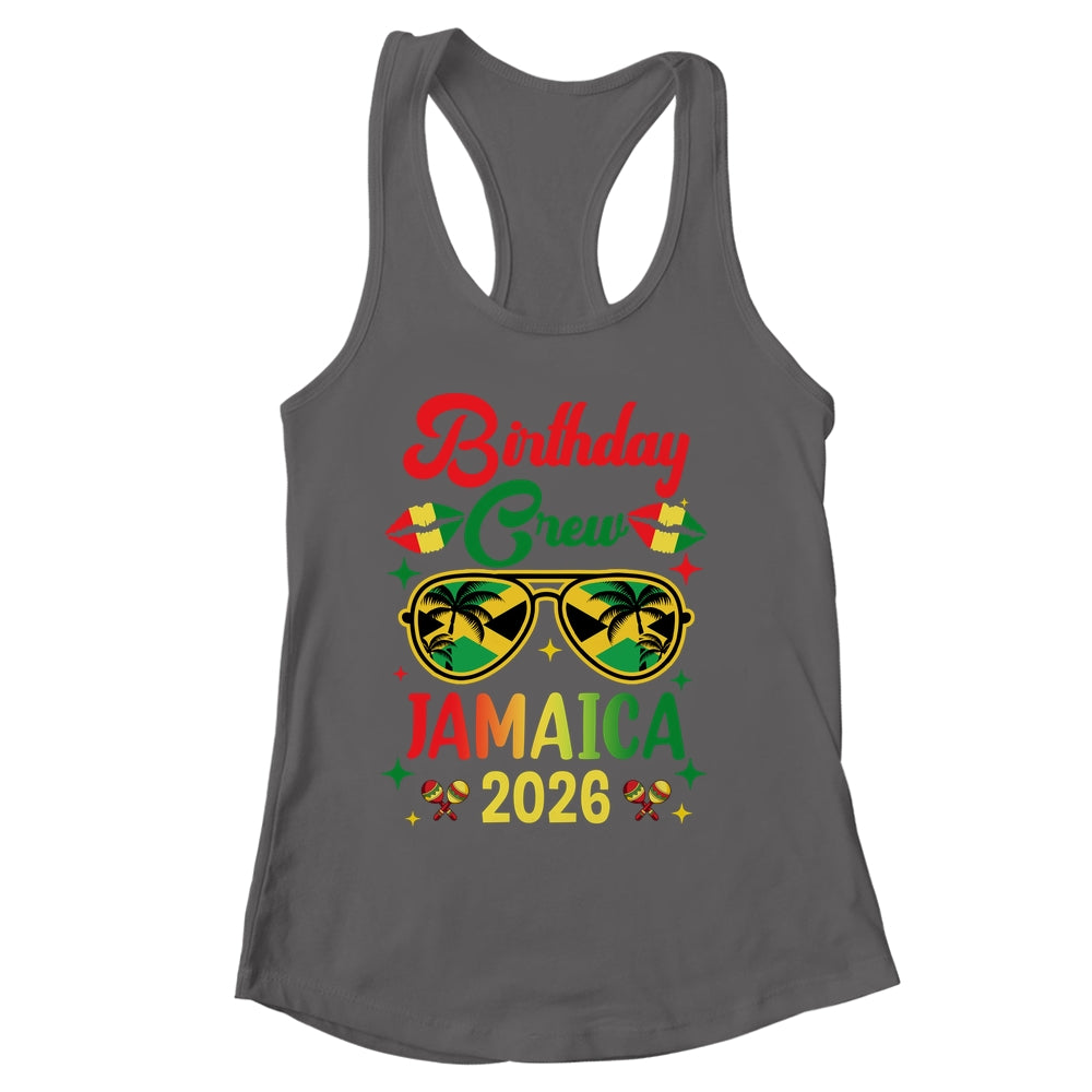 Birthday Crew 30th 20th Jamaica Vacation Party 2026 Shirt & Tank Top | siriusteestore