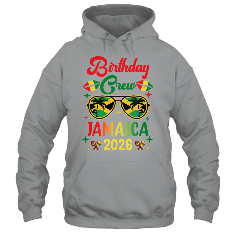Birthday Crew 30th 20th Jamaica Vacation Party 2026 Shirt & Tank Top | siriusteestore
