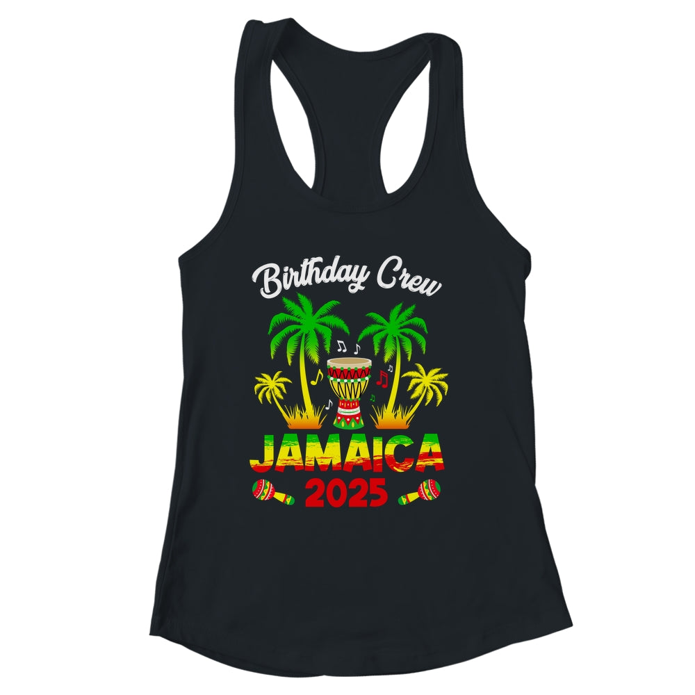 Birthday Crew Jamaica 2025 30th 50th Girl Party Family Shirt & Tank Top | siriusteestore