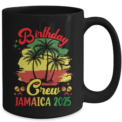 Birthday Crew Jamaica 2025 30th 50th Party Vacation Matching Mug | siriusteestore