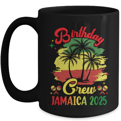 Birthday Crew Jamaica 2025 30th 50th Party Vacation Matching Mug | siriusteestore