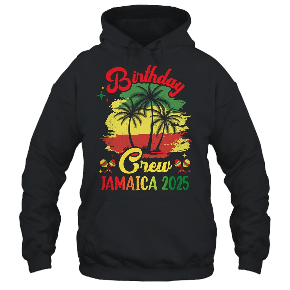 Birthday Crew Jamaica 2025 30th 50th Party Vacation Matching Shirt & Tank Top | siriusteestore