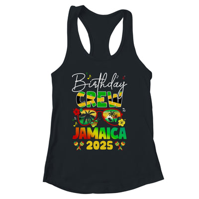 Birthday Crew Jamaica 2025 Birthday Girl Party Matching Shirt & Tank Top | siriusteestore