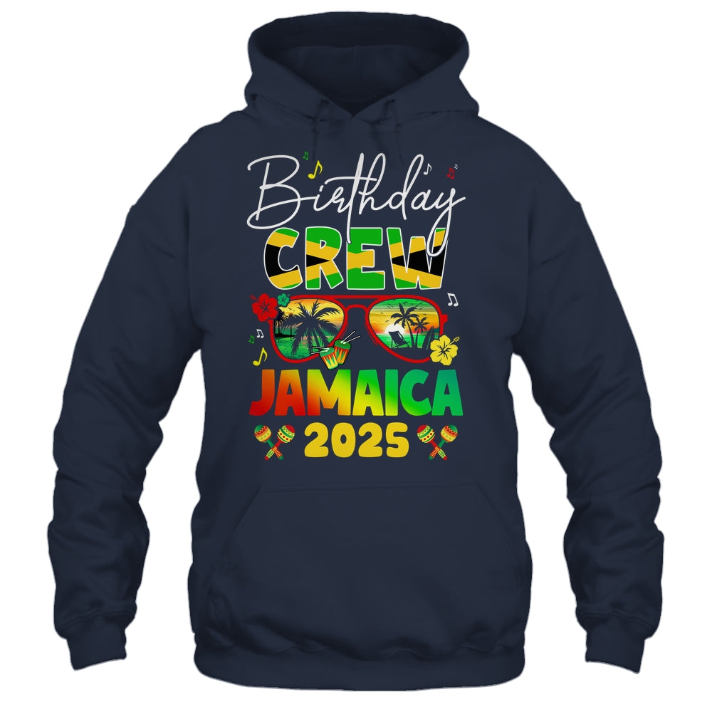 Birthday Crew Jamaica 2025 Birthday Girl Party Matching Shirt & Tank Top | siriusteestore