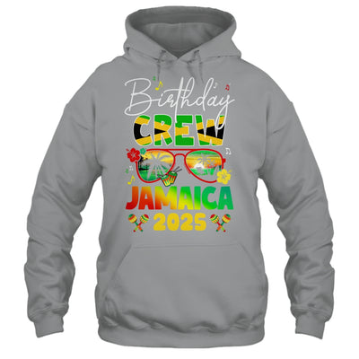 Birthday Crew Jamaica 2025 Birthday Girl Party Matching Shirt & Tank Top | siriusteestore
