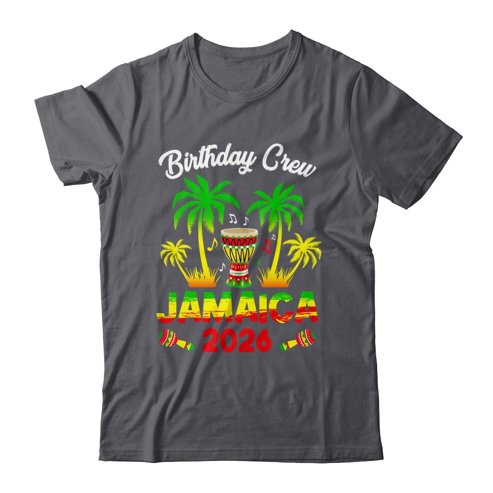Birthday Crew Jamaica 2026 30th 50th Girl Party Family Shirt & Hoodie | siriusteestore