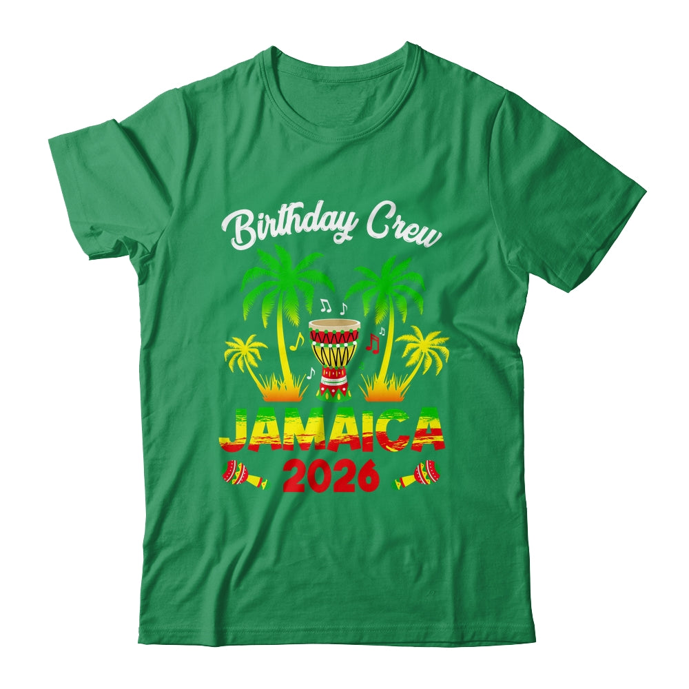 Birthday Crew Jamaica 2026 30th 50th Girl Party Family Shirt & Hoodie | siriusteestore