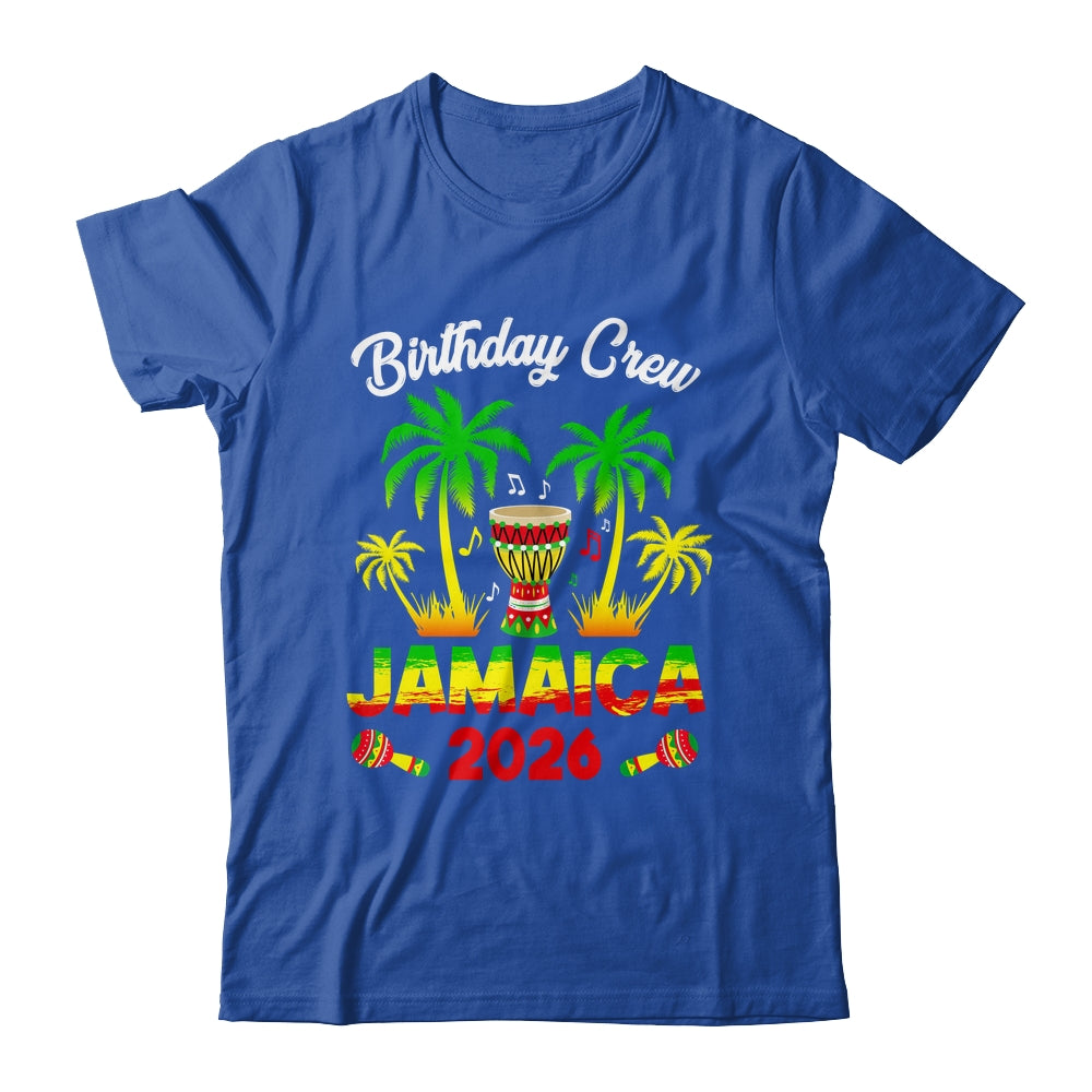 Birthday Crew Jamaica 2026 30th 50th Girl Party Family Shirt & Hoodie | siriusteestore