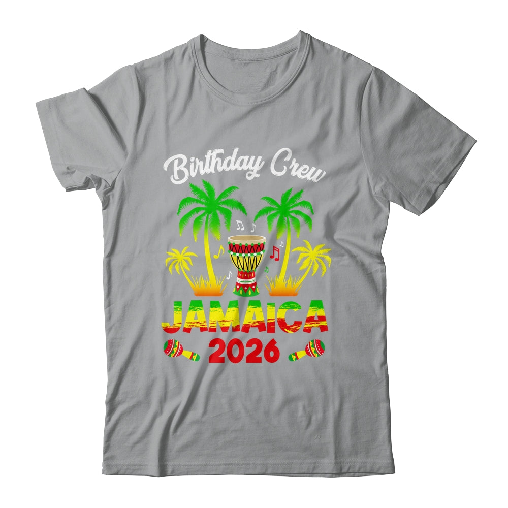 Birthday Crew Jamaica 2026 30th 50th Girl Party Family Shirt & Hoodie | siriusteestore