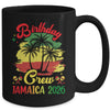 Birthday Crew Jamaica 2026 30th 50th Party Vacation Matching Mug | siriusteestore