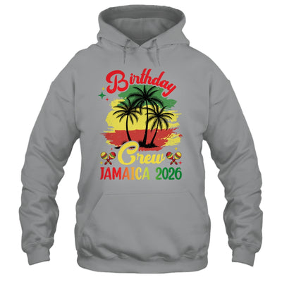 Birthday Crew Jamaica 2026 30th 50th Party Vacation Matching Shirt & Tank Top | siriusteestore