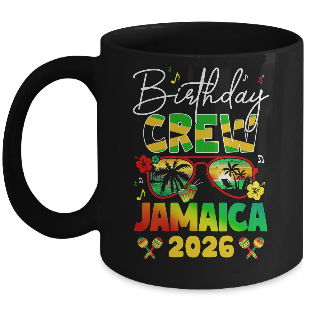 Birthday Crew Jamaica 2026 Birthday Girl Party Matching Mug | siriusteestore