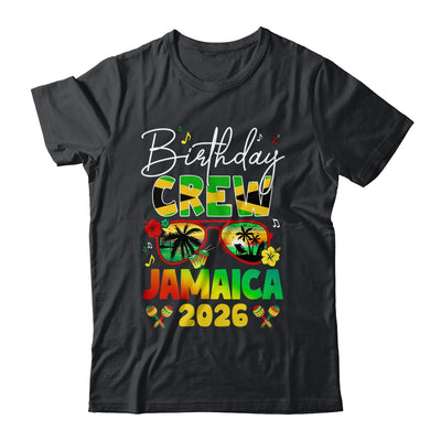 Birthday Crew Jamaica 2026 Birthday Girl Party Matching Shirt & Tank Top | siriusteestore