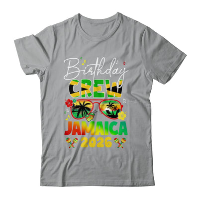 Birthday Crew Jamaica 2026 Birthday Girl Party Matching Shirt & Tank Top | siriusteestore