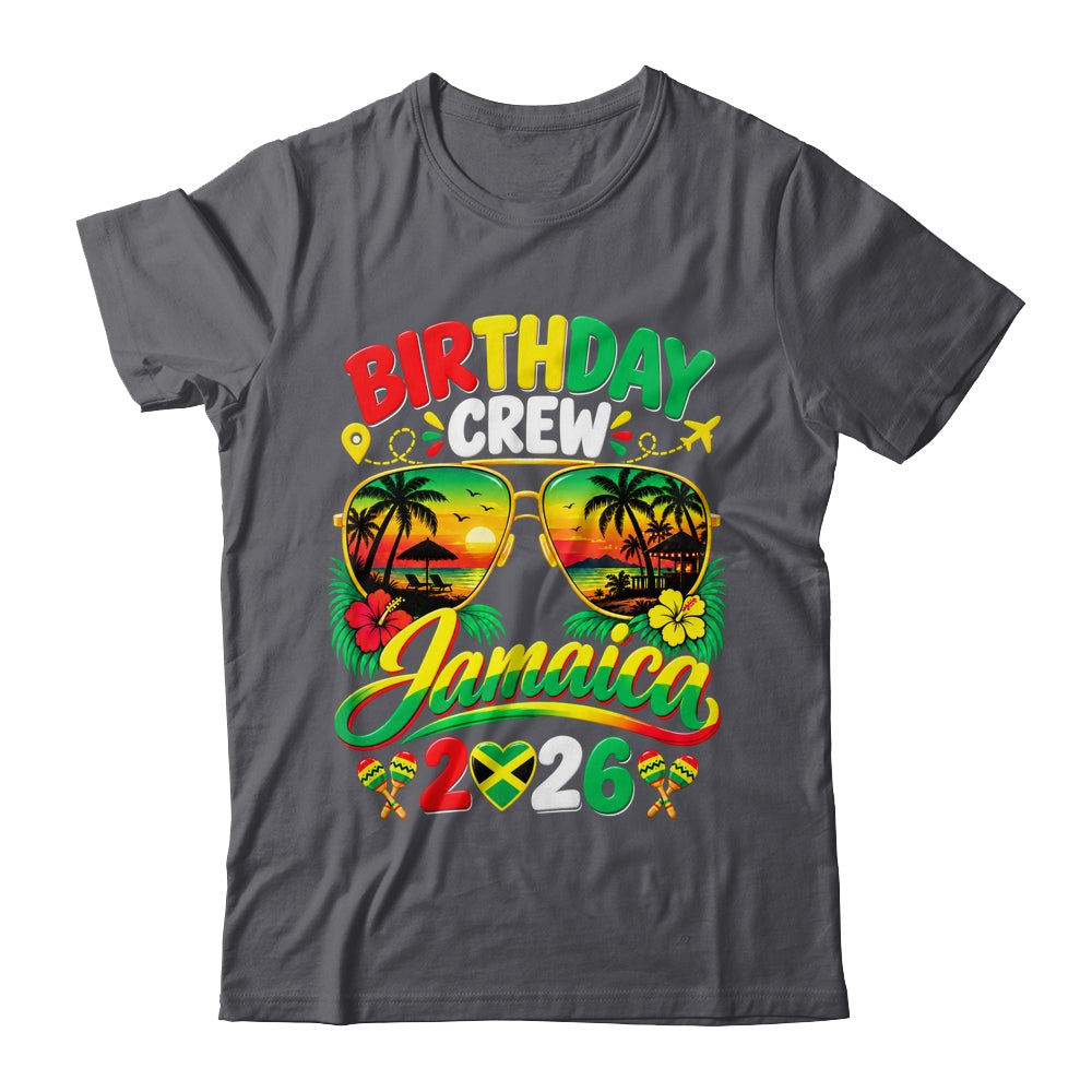 Birthday Crew Jamaica 2026 Family Reunion Sisters Girls Trip Shirt & Tank Top | siriusteestore