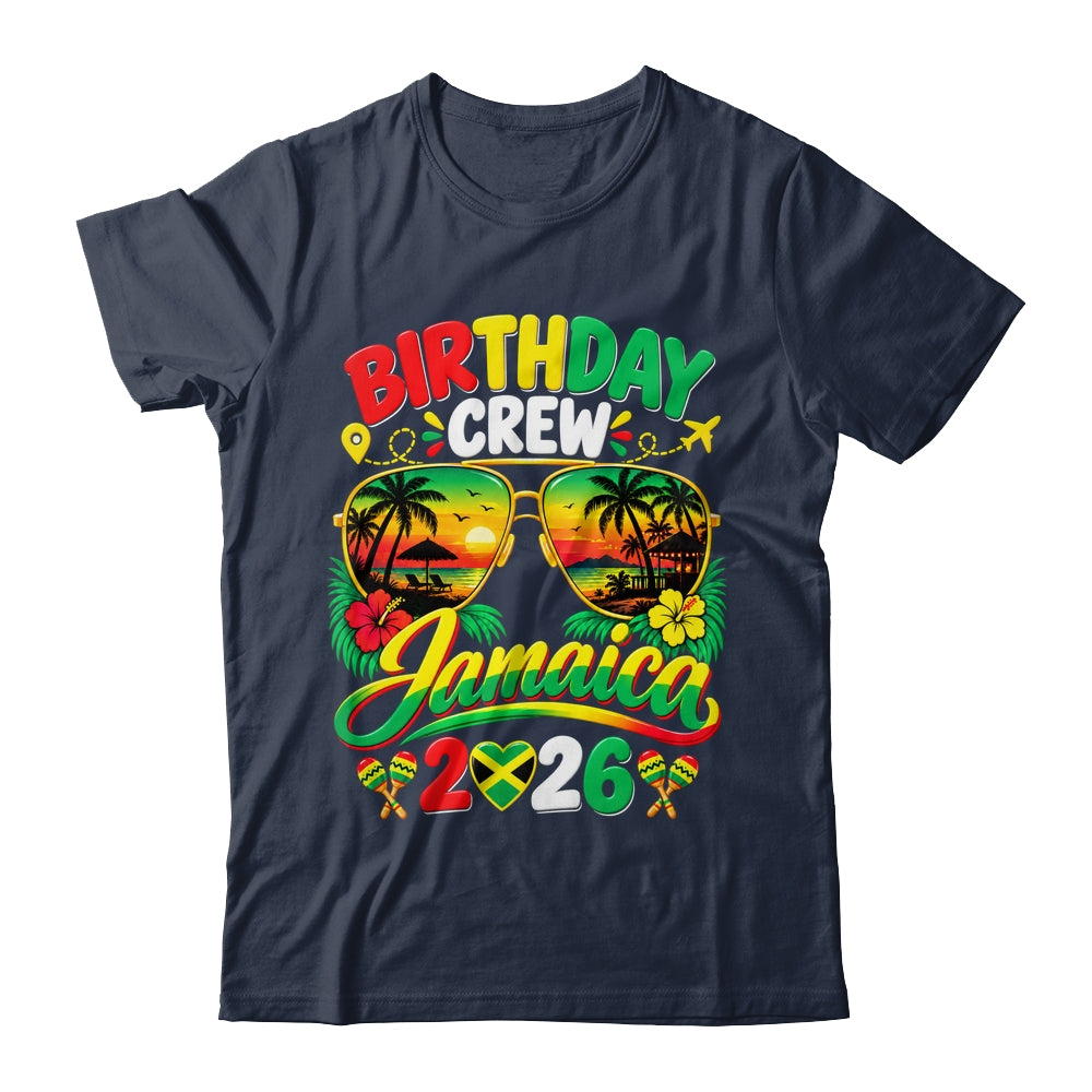 Birthday Crew Jamaica 2026 Family Reunion Sisters Girls Trip Shirt & Tank Top | siriusteestore