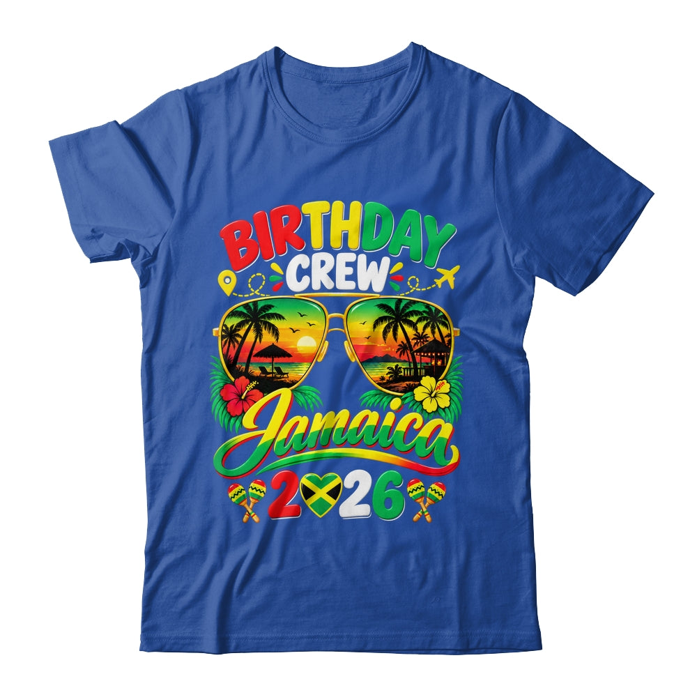 Birthday Crew Jamaica 2026 Family Reunion Sisters Girls Trip Shirt & Tank Top | siriusteestore