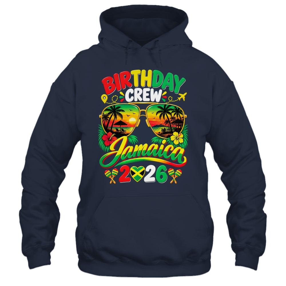 Birthday Crew Jamaica 2026 Family Reunion Sisters Girls Trip Shirt & Tank Top | siriusteestore