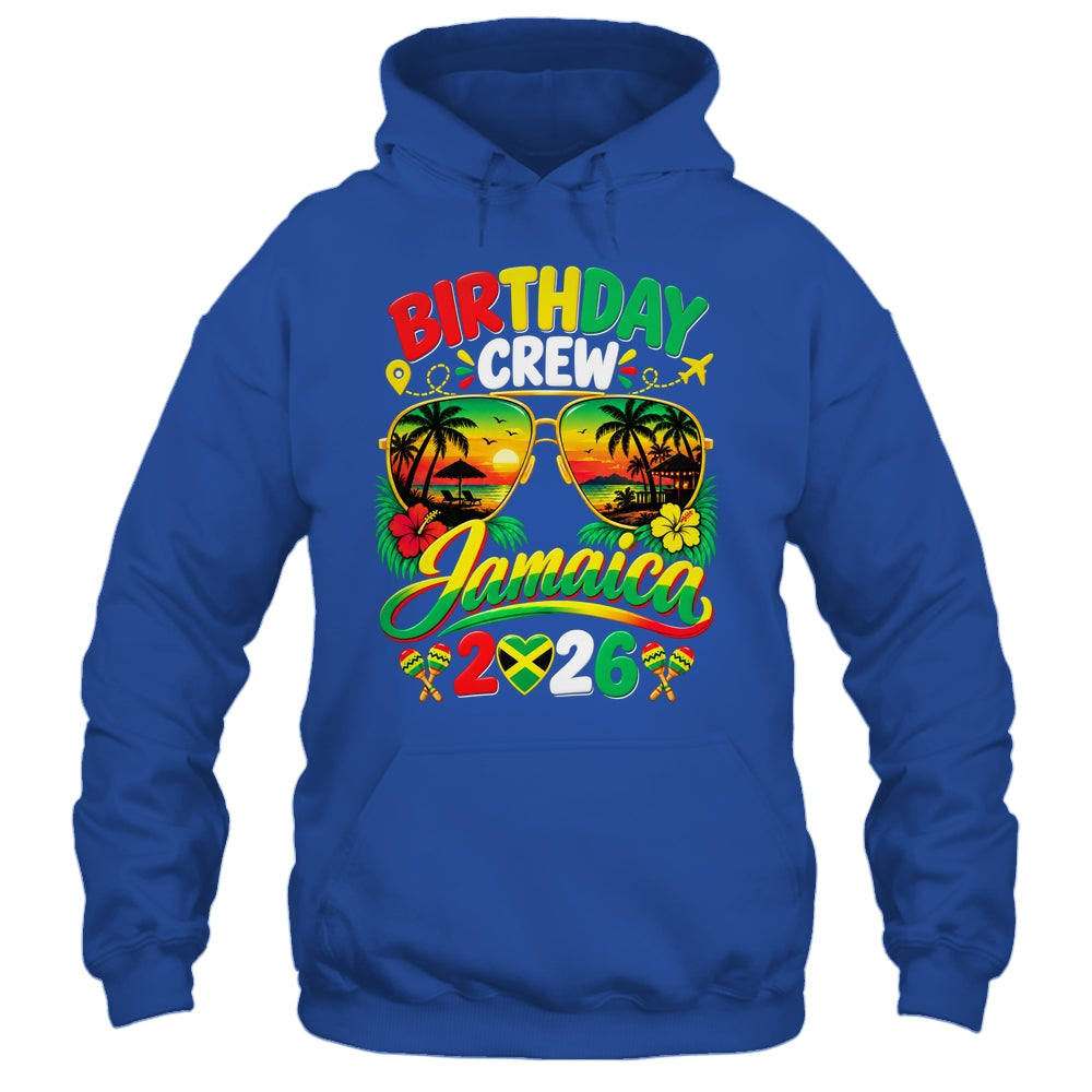 Birthday Crew Jamaica 2026 Family Reunion Sisters Girls Trip Shirt & Tank Top | siriusteestore