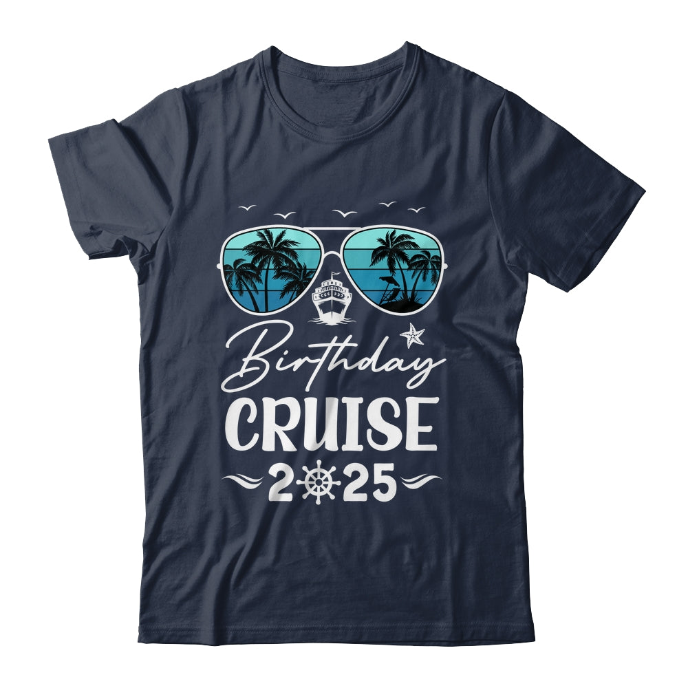 Birthday Cruise 2025 Party Vacation Squad Birthday Trip Shirt & Tank Top | siriusteestore