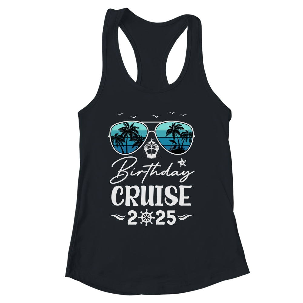 Birthday Cruise 2025 Party Vacation Squad Birthday Trip Shirt & Tank Top | siriusteestore