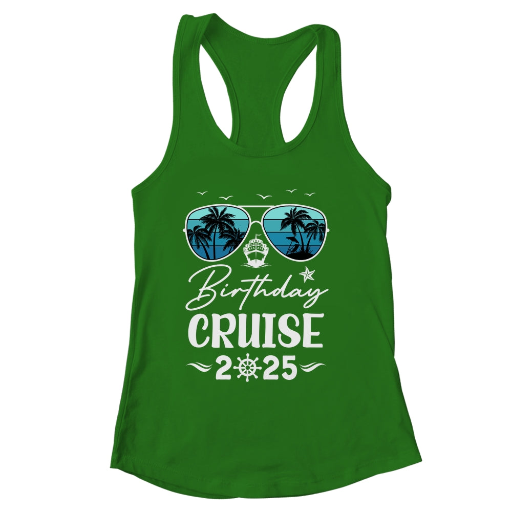 Birthday Cruise 2025 Party Vacation Squad Birthday Trip Shirt & Tank Top | siriusteestore