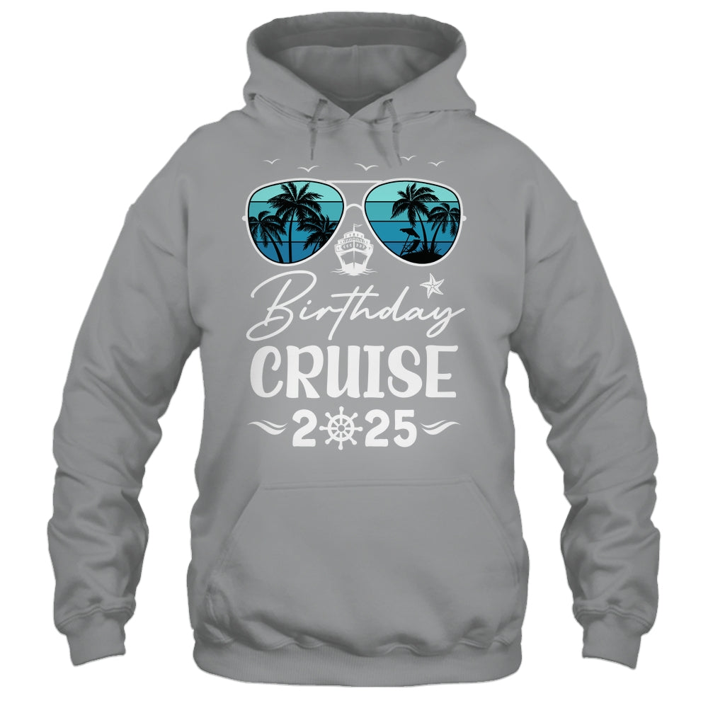 Birthday Cruise 2025 Party Vacation Squad Birthday Trip Shirt & Tank Top | siriusteestore