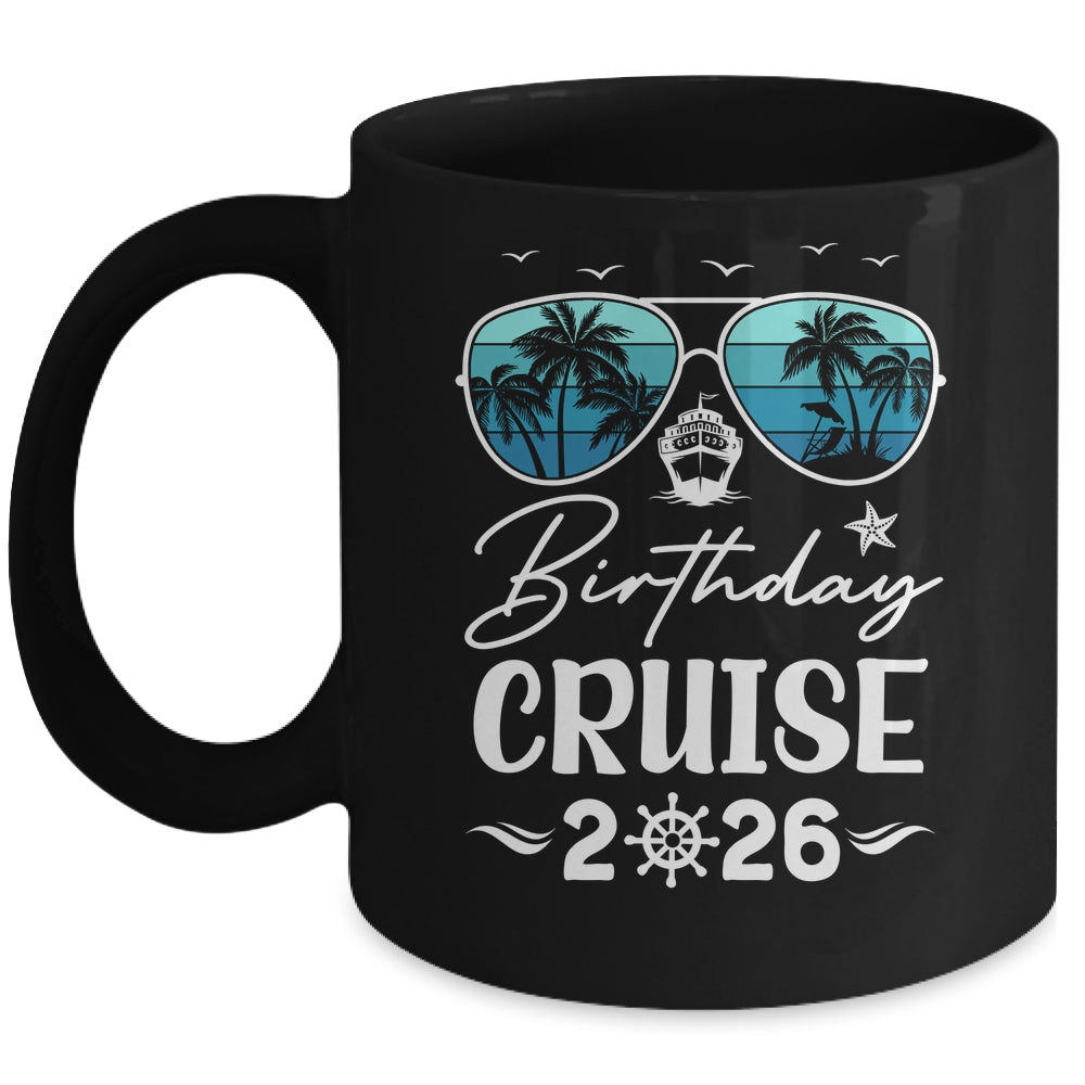Birthday Cruise 2026 Party Vacation Squad Birthday Trip Mug | siriusteestore