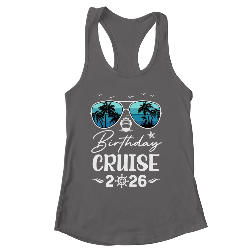 Birthday Cruise 2026 Party Vacation Squad Birthday Trip Shirt & Tank Top | siriusteestore