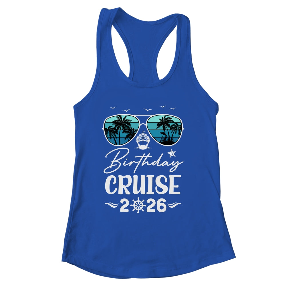 Birthday Cruise 2026 Party Vacation Squad Birthday Trip Shirt & Tank Top | siriusteestore