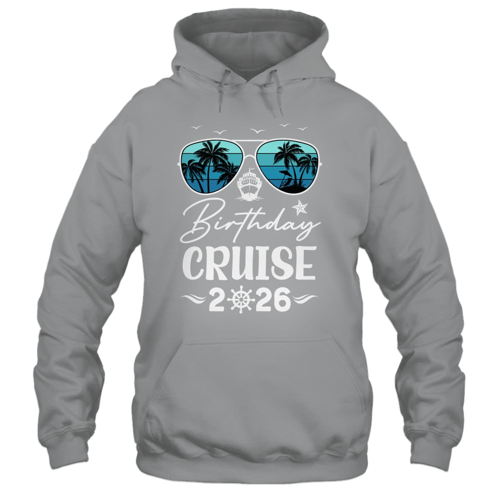 Birthday Cruise 2026 Party Vacation Squad Birthday Trip Shirt & Tank Top | siriusteestore