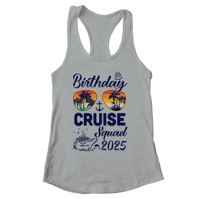 Birthday Cruise Squad 2025 Vacation Cruise Birthday Party Shirt & Tank Top | siriusteestore