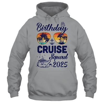 Birthday Cruise Squad 2025 Vacation Cruise Birthday Party Shirt & Tank Top | siriusteestore