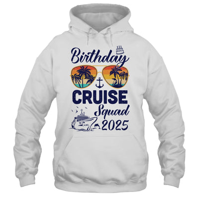 Birthday Cruise Squad 2025 Vacation Cruise Birthday Party Shirt & Tank Top | siriusteestore