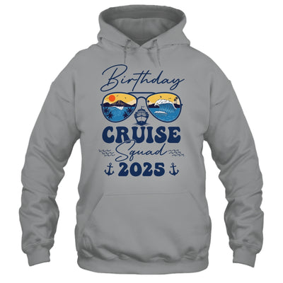 Birthday Cruise Squad 2025 Vacation Matching Family Shirt & Tank Top | siriusteestore