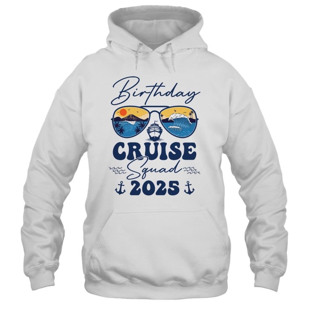 Birthday Cruise Squad 2025 Vacation Matching Family Shirt & Tank Top | siriusteestore