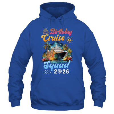 Birthday Cruise Squad 2026 Cruise Birthday Party Vacation Shirt & Tank Top | siriusteestore