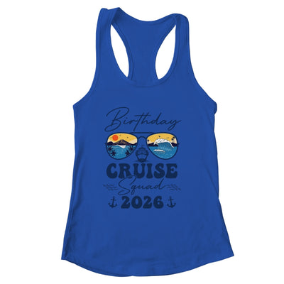 Birthday Cruise Squad 2026 Vacation Matching Family Shirt & Tank Top | siriusteestore