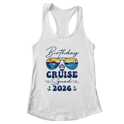 Birthday Cruise Squad 2026 Vacation Matching Family Shirt & Tank Top | siriusteestore