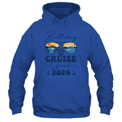 Birthday Cruise Squad 2026 Vacation Matching Family Shirt & Tank Top | siriusteestore