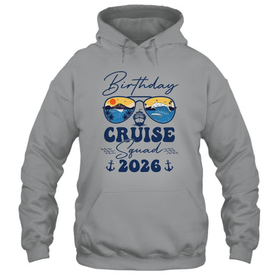 Birthday Cruise Squad 2026 Vacation Matching Family Shirt & Tank Top | siriusteestore